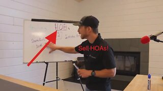 Sell That HOA! How to Approach Home Owners Associations & Land HUGE Roof Deals