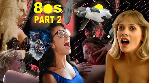 1980s LIVE Part 2: UNCENSORED Sci-Fi HORROR and Exploitation Films
