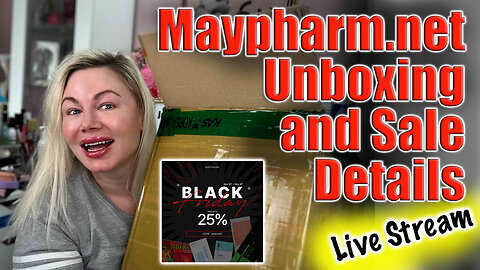 Maypharm.net Unboxing and Sale - Code Jessica10 Saves you 25% off