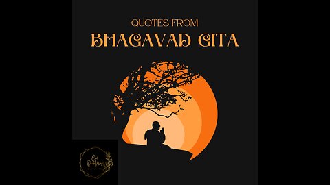 Top 10 Best quotes from the Bhagavad Gita- https://youtu.be/BuiicPbZ8-Q