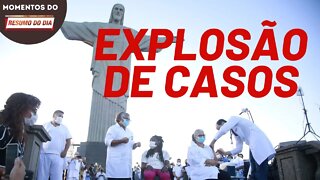Rio de Janeiro registra recorde de casos de covid-19 | Momentos do Resumo do Dia