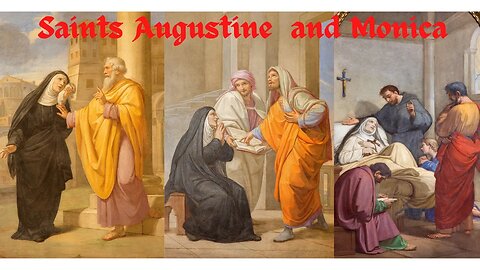 Saint Augustine and Saint Monica HD