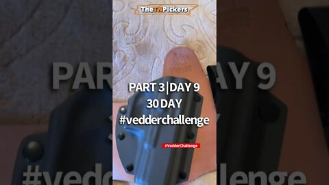 Part 3: Day 9 of 30 Day #VedderChallenge | How to break in your Vedder Comfort Tuck Holster #shorts