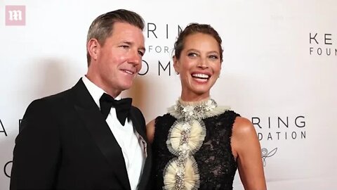 Video: Christy Turlington and Edward Burns at Caring For Women event