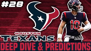 Houston Texans Deep Dive & Predictions