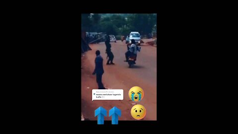 Funny video must watch hit man off bike watch to see what happen