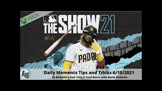 MLB The Show 21: Daily Moments 6/10/21 Tips: Tally 8 Total Bases with Dante Bichette vs Rockies