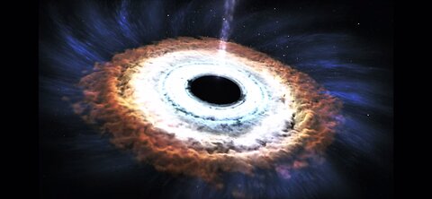 Black hole eats a star