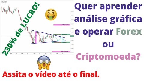 230% de Lucro e você quer aprender a operar Criptomoeda ou forex? Assista esse vídeo até o final...