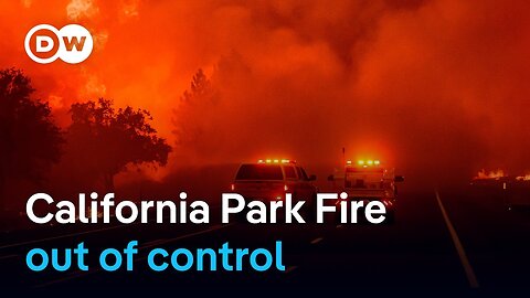 Thousands of hectares burned by California’s Park Fire | DW News| RN ✅