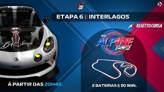 GREENGOLD ALPINE CUP 2022 - 6ª Etapa Temporada 5 - INTERLAGOS - ASSETTO CORSA