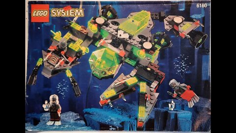 Lego Aquazone Stingray Sea Scorpion set #6160