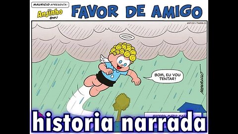 Anjinho em-Favor de amigo | Gibis do Rapha