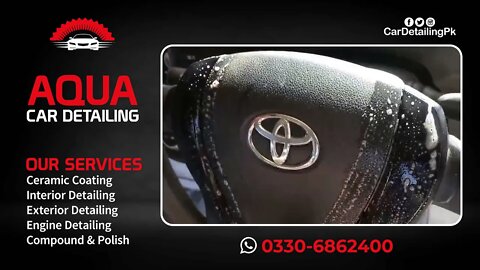 Toyota AQUA Complete Interior And Exterior Car Detailing In Islamabad