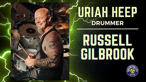 Uriah Heep Drummer Russell Gilbrook Talks About Color and Chaos - 424