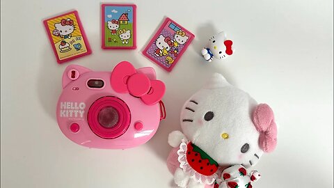 2 minutes no talking no bgm Cute Kitty Camera Toy Unboxing ASMR