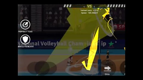 The Spike Volleyball - Mobile Beta Edition #7 S-Tier Team vs Nishikawa's 185km/h Spike!