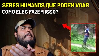 Seres humanos que podem voar, como fazem isso