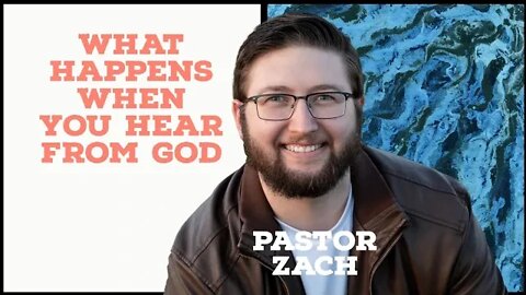 Zachary Lloyd How and What happens when you hear from GOD !-LMI