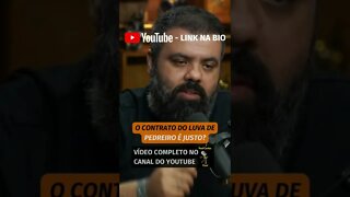 O CONTRATO DO LUVA DE PEDREIRO COM O EX EMPRESÁRIO #shorts #luvadepedreiro