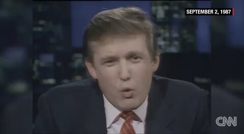 September 1987 Donald J Trump was saying the same things 20+ Years