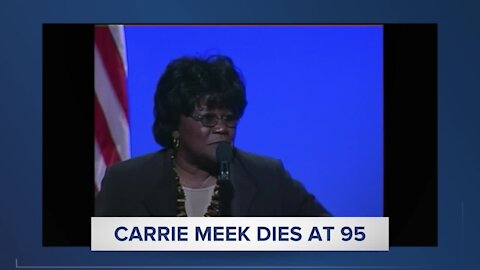 Carrie Meek, pioneering Black former Florida congresswoman, dies