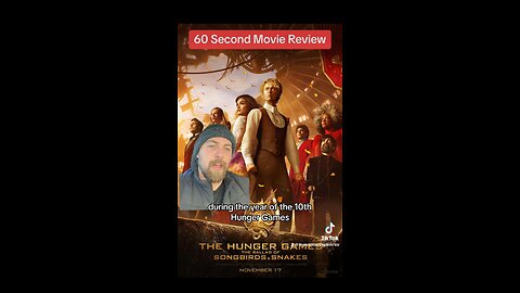 THE HUNGER GAMES: THE BALLAD OF SONGBIRDS AND SNAKES | 60 Second Movie Review