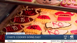 Chiefs cookies going fast