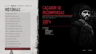 Days Gones 100% ‐ Caçador de Recompensas - 100%