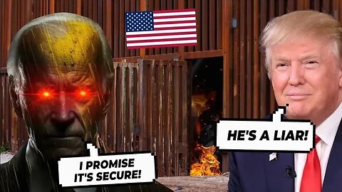 Media Stunned As Biden Builds Rac*st Trump Border Wall