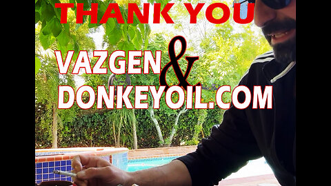 Thank you Vazgen and DonkeyOil.com #vazgen #donkeyoil