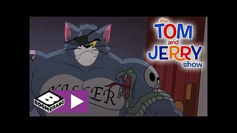 Tom and Jerry cartoon at jym