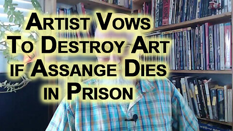 Russian Artist Vows To Destroy $45Mn Worth of Art if Julian Assange Dies in Prison