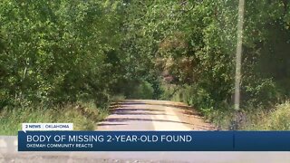 Okemah community mourns toddler found dead