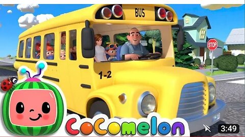 Wheels on the Bus | coComelon Nursery Rhymes & kids Songs