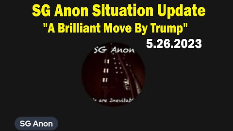 SG Anon Situation Update: "A Brilliant Move By Trump"