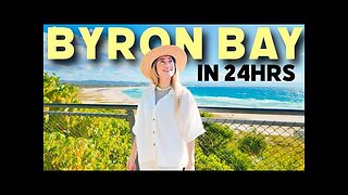 BYRON BAY IN 24HRS - Day Trip to Australia's ICONIC Surf Town! Australia Travel Vlog