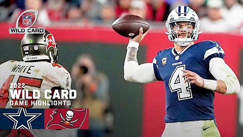 Dallas Cowboys vs. Tampa Bay Buccaneers - 2022 Super Wild Card Weekend Game Highlights