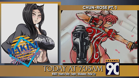 Chun-Rose Part One: Let's Get Sketching! | Makini in the Morning | Episode 90