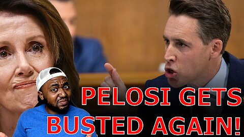 Nancy Pelosi BUSTED Insider Trading AGAIN As Josh Hawley Introduces PELOSI Act To Ban Stock Trading!
