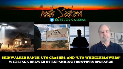 Skinwalker ranch, UFO crashes, and "UFO WHISTLEBLOWERS" with Jack Brewer