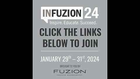 FUZION REPORT - INFUZION 2024 **** STARTS TODAY!!!!