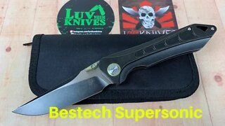 Bestech Supersonic Knife Disassembly included