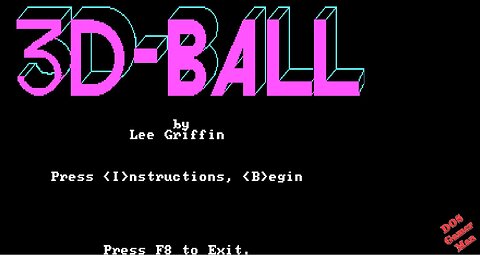 Sequential Dos Game Show: 8. 3D Ball