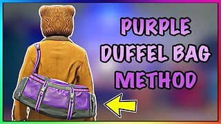 *NEW* How To Get Purple Duffel Bag With ANY Outfit (Chop Shop Update) (GTA Online)