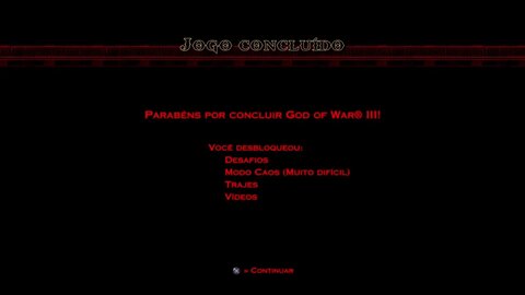 Desumano - Concluir o Modo Titã #PlayStationTrophy - God of War III Remastered