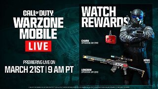 The Warzone mobile Release Day watch rewards