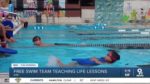 Free swim team in OTR teaches kids to swim