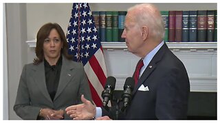 ATTENTION - Kamala Harris is Once Again the President, according to Joe Biden