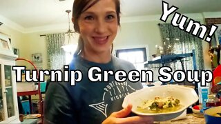 Meal Prep! EASY Soup Recipes! | How To Make Turnip Green Soup